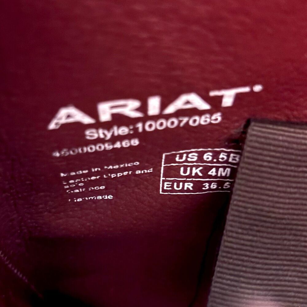 Ariat Brown Heeled Boots - Picture 11 of 13